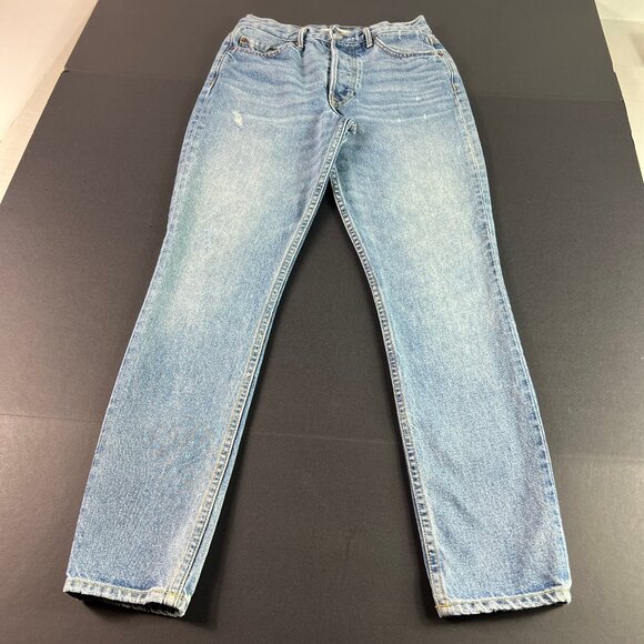 GRLFRND Jeans Women's 26x28* Karolina High Rise Skinny Light Blue Denim Tag 26 - Picture 1 of 16